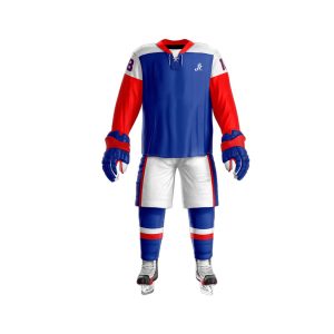 High Quality Custom Sublimation Full set Sport Ice Hockey Uniform for Team Quick Dry Ice Hockey jersey Wear