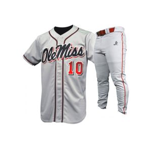 Sublimation Polyester Baseball Jersey Suit Design Jersey And Pant Kit Wholesale Custom Various Styles Baseball Uniform