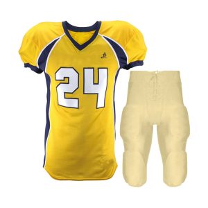 American Football Uniform Sublimated Printed High Quality Fabric